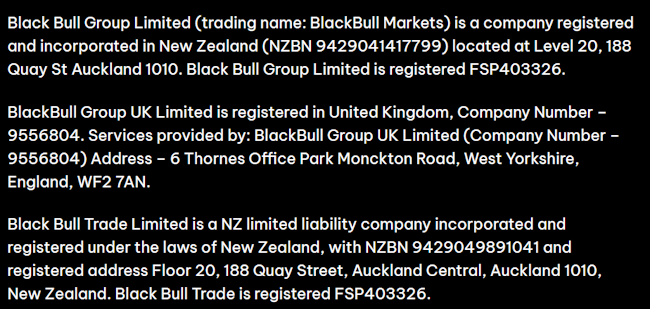 Blackbull Markets ใบอนุญาต Blackbull Markets ใบอนุญาต